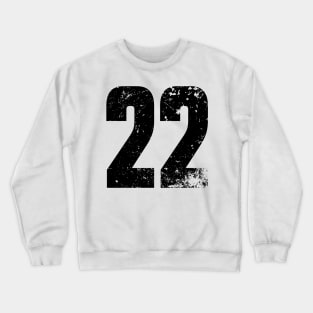 Black 22 Number Caitlin Clark Iowa BP-18 Crewneck Sweatshirt
